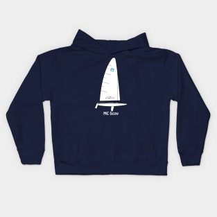 MC Scow Sailboat Kids Hoodie